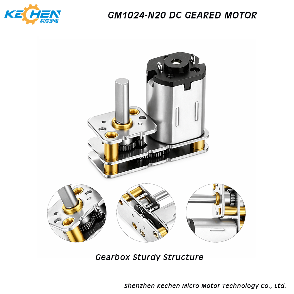TT Motor High Torque DC Gear Motor GM1024-N20VA 12V Smart Home Cosmetic Instrument Home Appliance Fan Boat Plastic