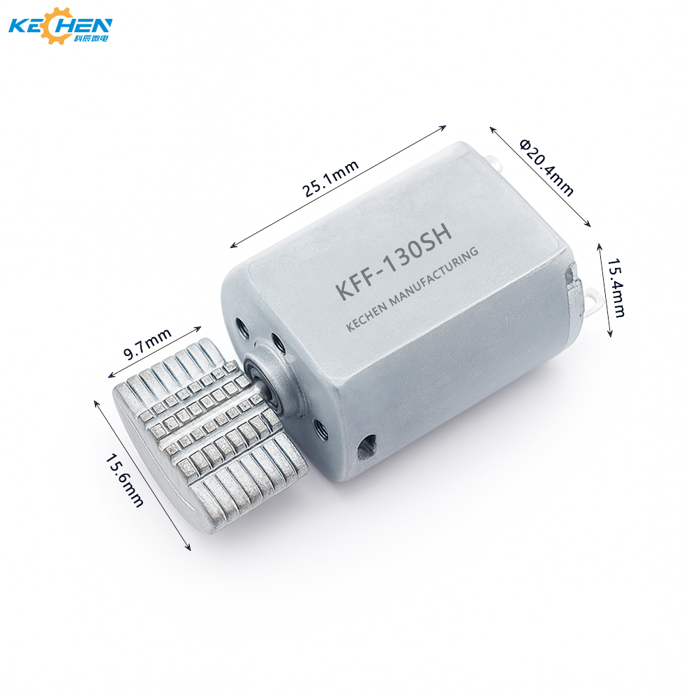KECHEN MOTOR KC-130SH 20mm 130 DC Brush Permanent Magnet Vibration Motor High Vibration Power Small Size Home Appliances