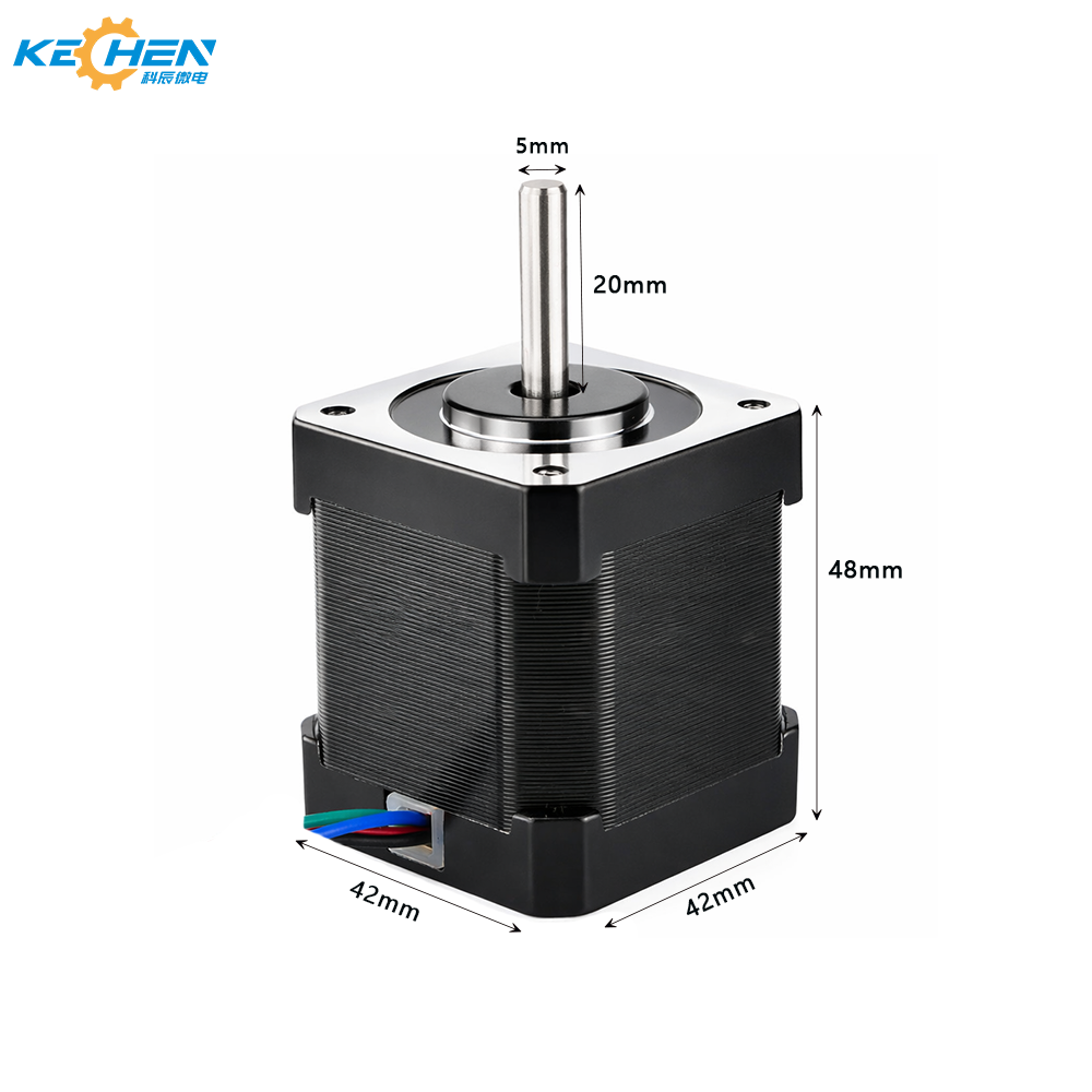 High Precision 42*42*48mm NEMA 17 Hybrid Stepper Motor 1.8 Degree 12V-24V 6.8kg.cm Torque for 3D Printing