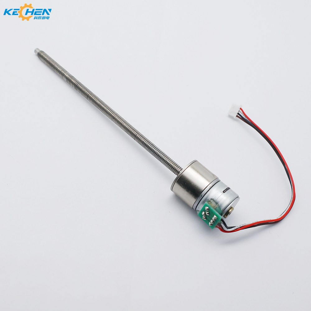 15mm Permanent Magnet Stepper Motor Mini Precision Gearbox DC 5V 0.2Nm Torque M3 Lead Screw for Smart Door Locks Medical