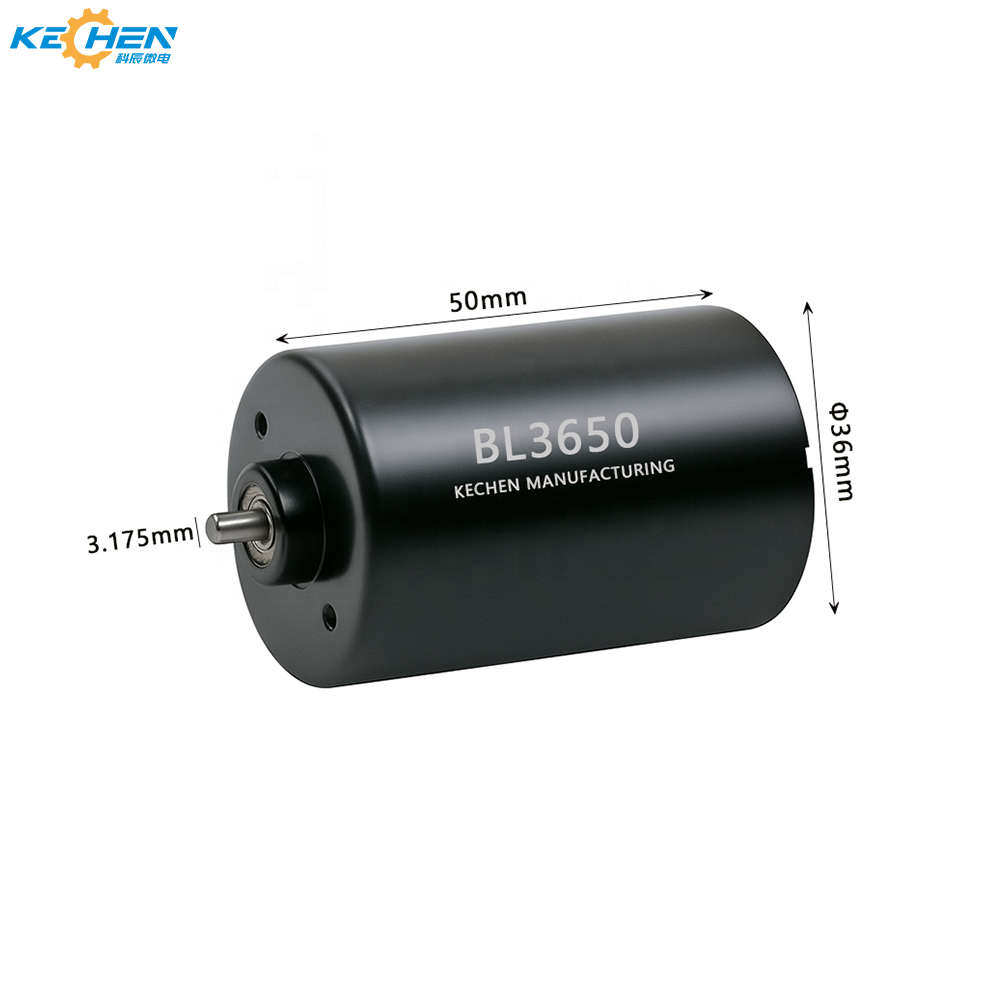 12V/24V 3650 Brushless DC Motor 36mm High Torque BLDC Motor for RC Boat Small Vacuum Smart Home Devices