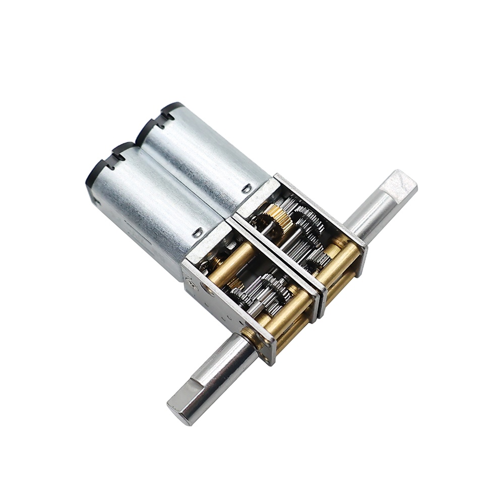 Micro Worm Geared DC Motor DC 1.5V 3V 6V 9V 12V 24V N30 Dc Right Angle Worm Reducer Gear Motor for Robot Use