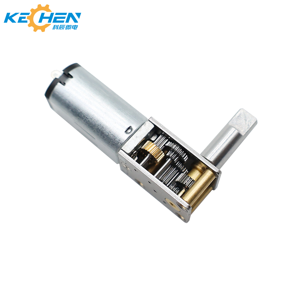 Micro Worm Geared DC Motor DC 1.5V 3V 6V 9V 12V 24V N30 Dc Right Angle Worm Reducer Gear Motor for Robot Use