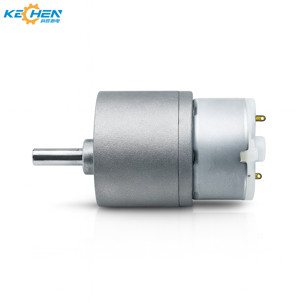 12V Brush DC Gear Motor with Large Torque High Micro Speed 3-500 RPM 32mm Motor Diameter Permanent Magnet Smart Home Rated 12V