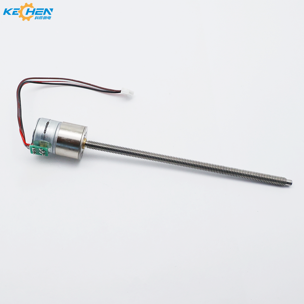 15mm Permanent Magnet Stepper Motor Mini Precision Gearbox DC 5V 0.2Nm Torque M3 Lead Screw for Smart Door Locks Medical