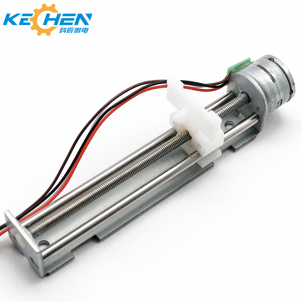 12V Permanent Magnet Stepper Motor 15mm Diameter & 77mm Linear Guide Durable Performance in Limited Space for Medical Devices
