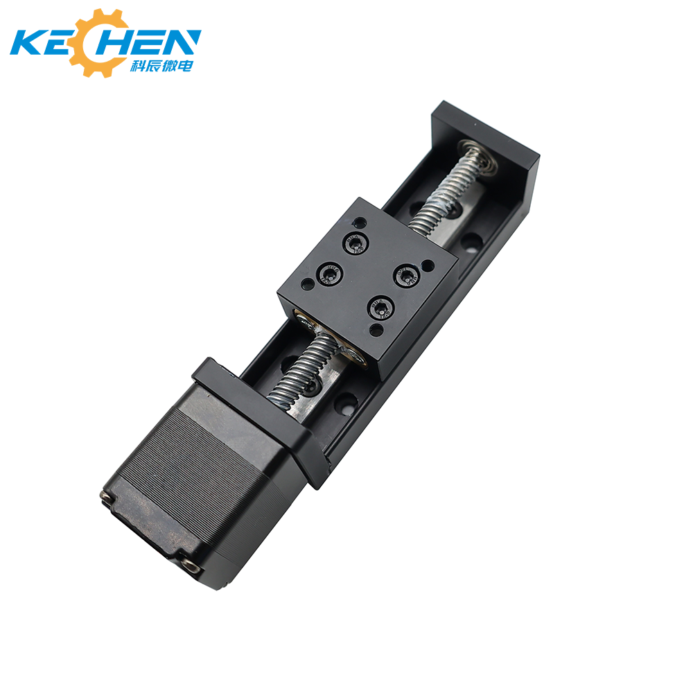 28mm Stepper Linear Module 24V 50mm 100mm 150mm 200mm 250mm 300mm Distance Travel Linear Stepper Motor for Medical Equipment