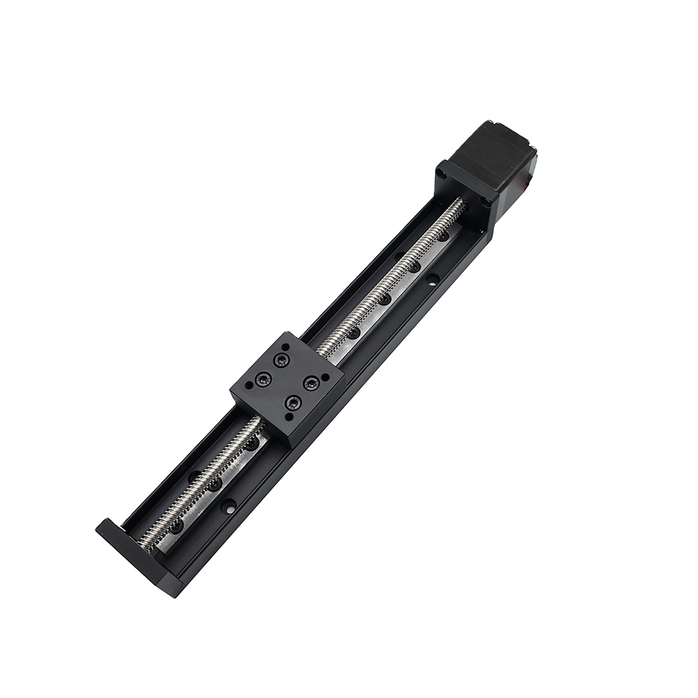 Custom Hybrid Stepper Motor Linear Actuator Nema 11 3V-24V 0.9/1.8 Step Angle 50mm 100mm 250mm High Precision Guide Rail for