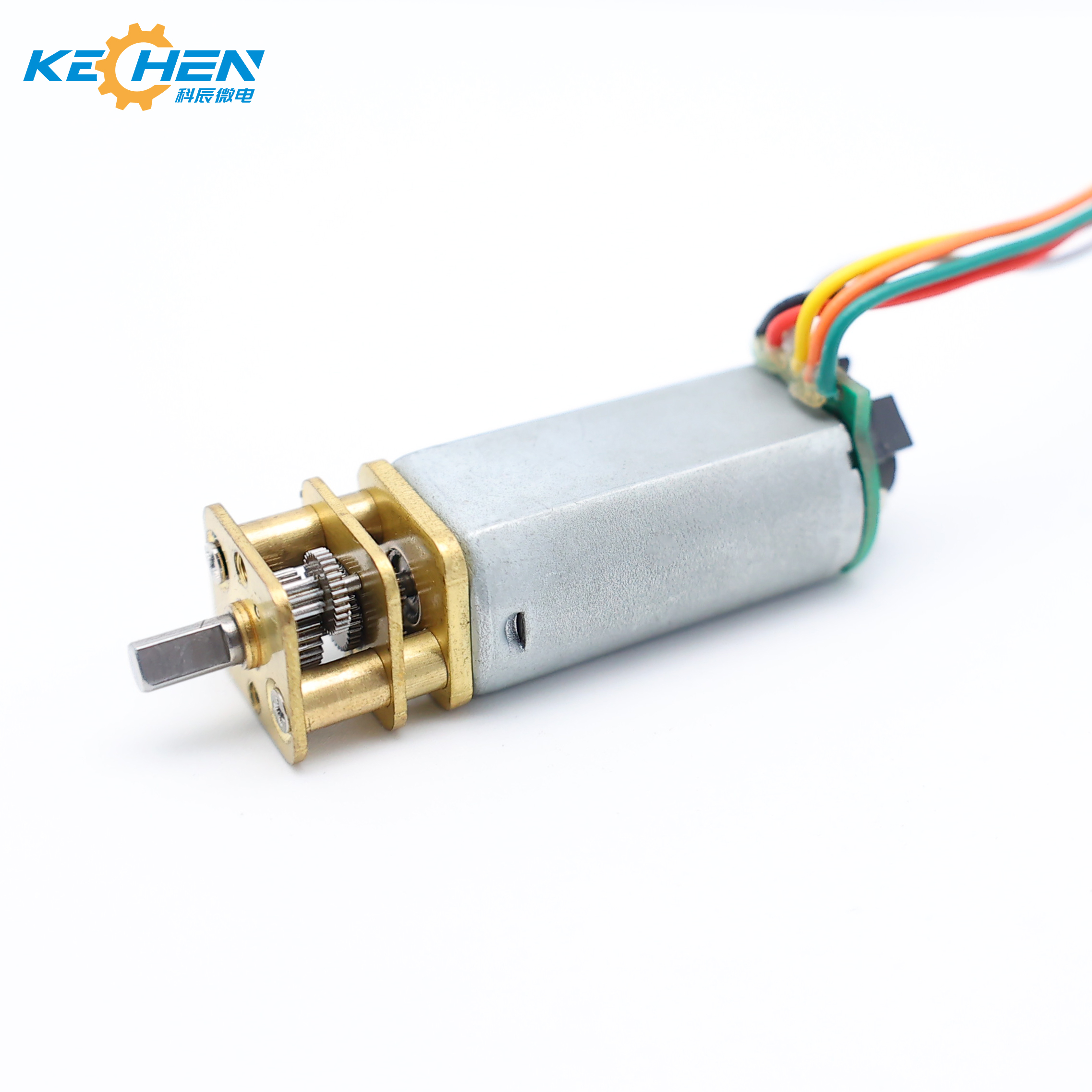 12V DC Geared Motor Encoder Permanent Magnet Construction for Smart Circuit Breaker Tripping Home Appliances Electric Bicycles