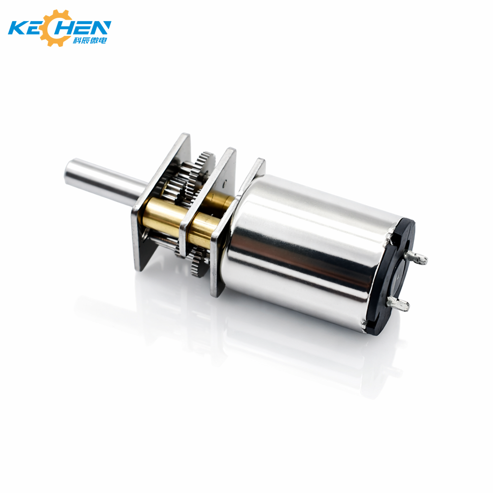 High Torque 12mm GM12-1215 Coreless DC Gear Motor Permanent Magnet Construction Voltages 3V 6V 12V