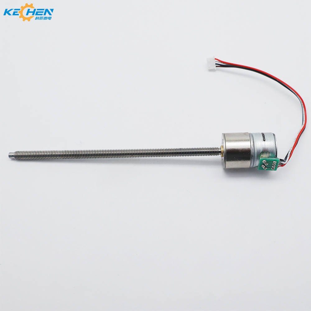 15mm Permanent Magnet Stepper Motor Mini Precision Gearbox DC 5V 0.2Nm Torque M3 Lead Screw for Smart Door Locks Medical