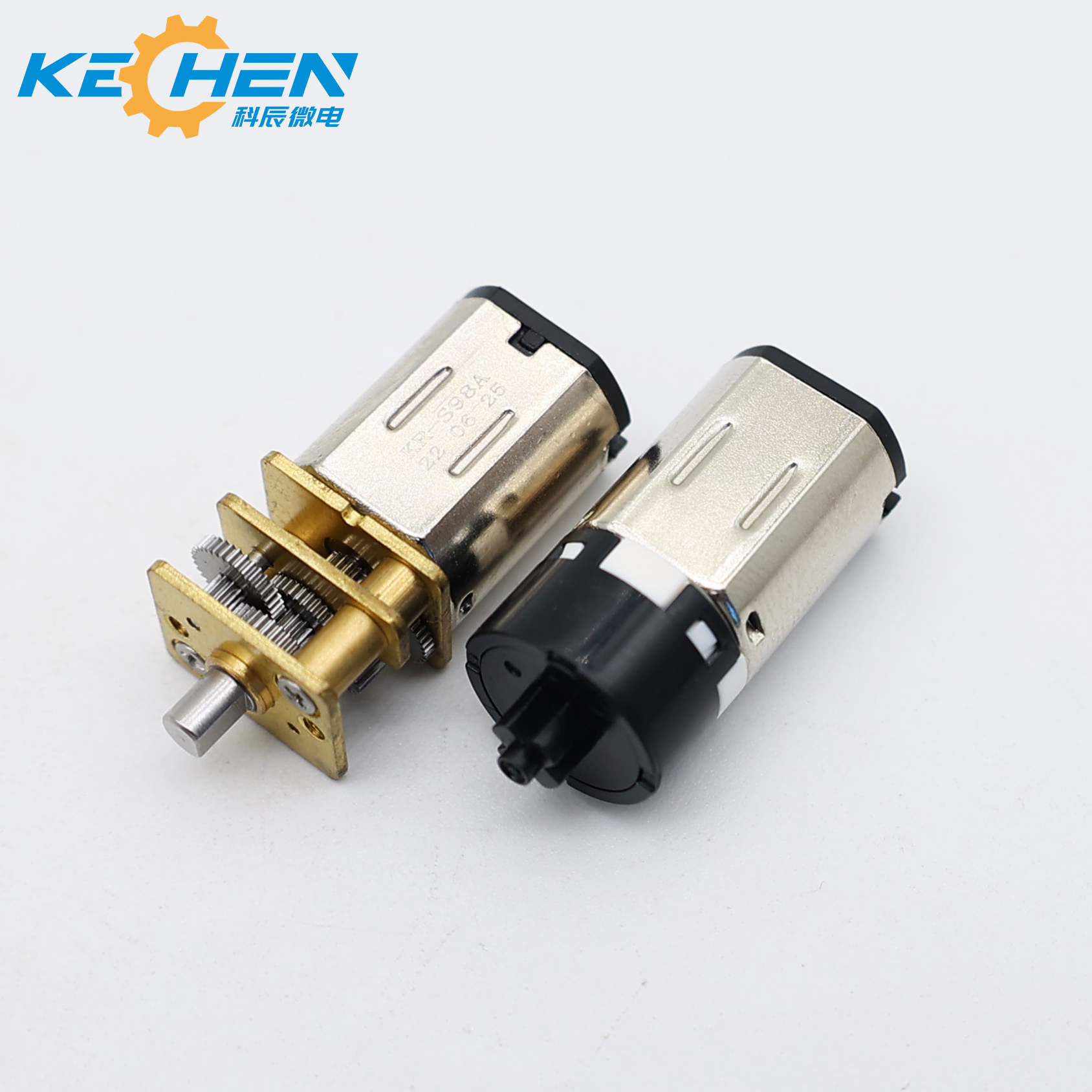 KECHEN MOTOR DC 3V-24V M10/M20/M30 Brush Motor with 10mm Planetary Plastic Gearbox 5-800rpm
