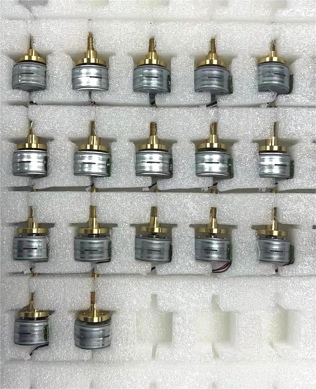 High Precision 25mm Micro Stepper Motor Hybrid Type Permanent Magnet for Medical Equipment 12V DC 7.5/15 Degree Step Angle