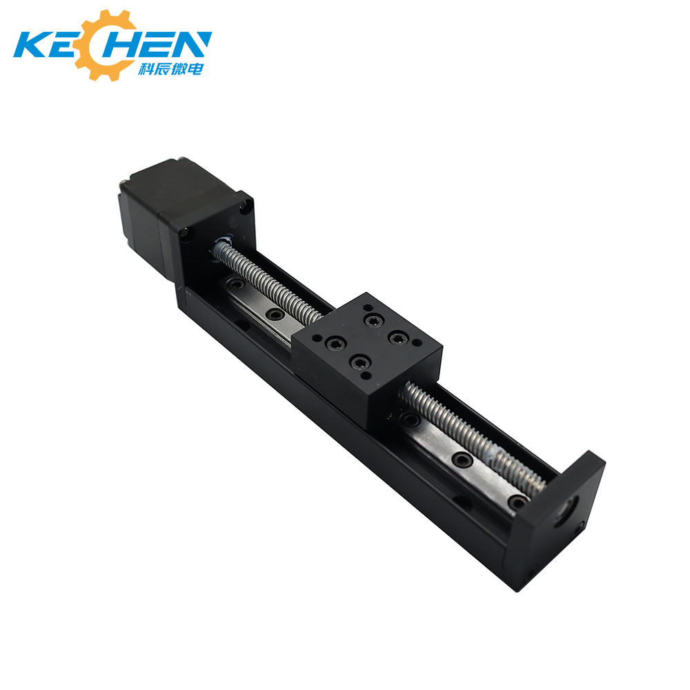 Linear Rail 100mm 150mm 200mm 250mm 300mm Linear Stage Actuator with Square Linear Rails Mini Slide Table  NEMA 11 Stepper Motor