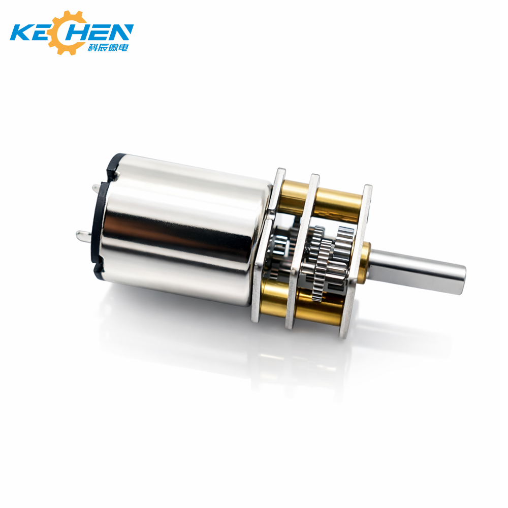 High Torque 12mm GM12-1215 Coreless DC Gear Motor Permanent Magnet Construction Voltages 3V 6V 12V