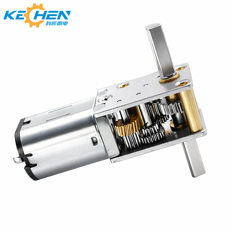12mm Micro DC Gear Motor Permanent Magnet Brush 3V-24V GM1812-N20VA Flange Mount 1.5W for Home Appliance Smart Home Electric
