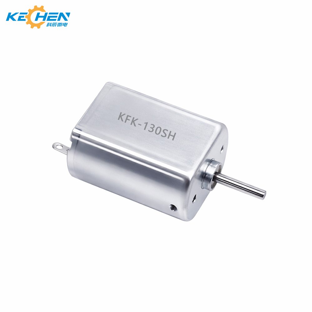 High-Speed 130 Micro DC Motor Permanent Magnet 3-24V 25000 RPM Metal Brushed for Cars Toys & Home Appliances