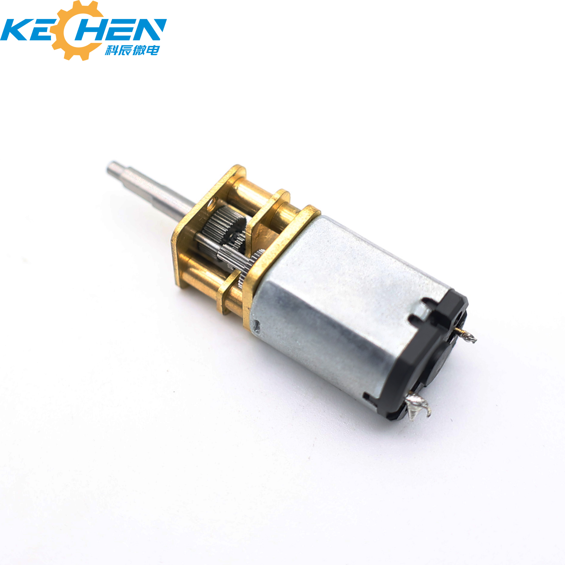 DC Micro Brushed Permanent Magnet Motor Small Metal Gear 24V 3000rpm Spur Gearbox for Electric Bicycle and Robot Applications