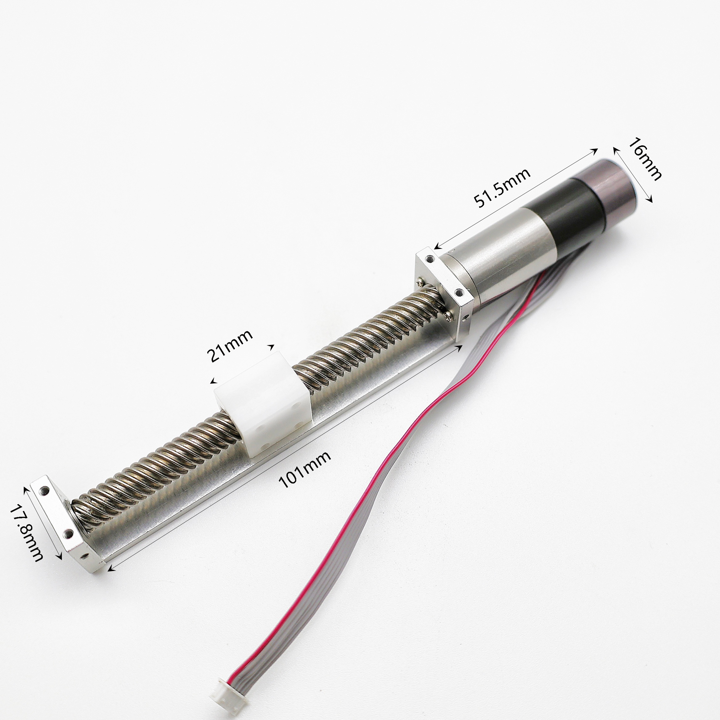 16mm 1620 Coreless Planetary DC Geared Motor 12V Permanent Magnet Brush for Smart Home & Home Appliance Use