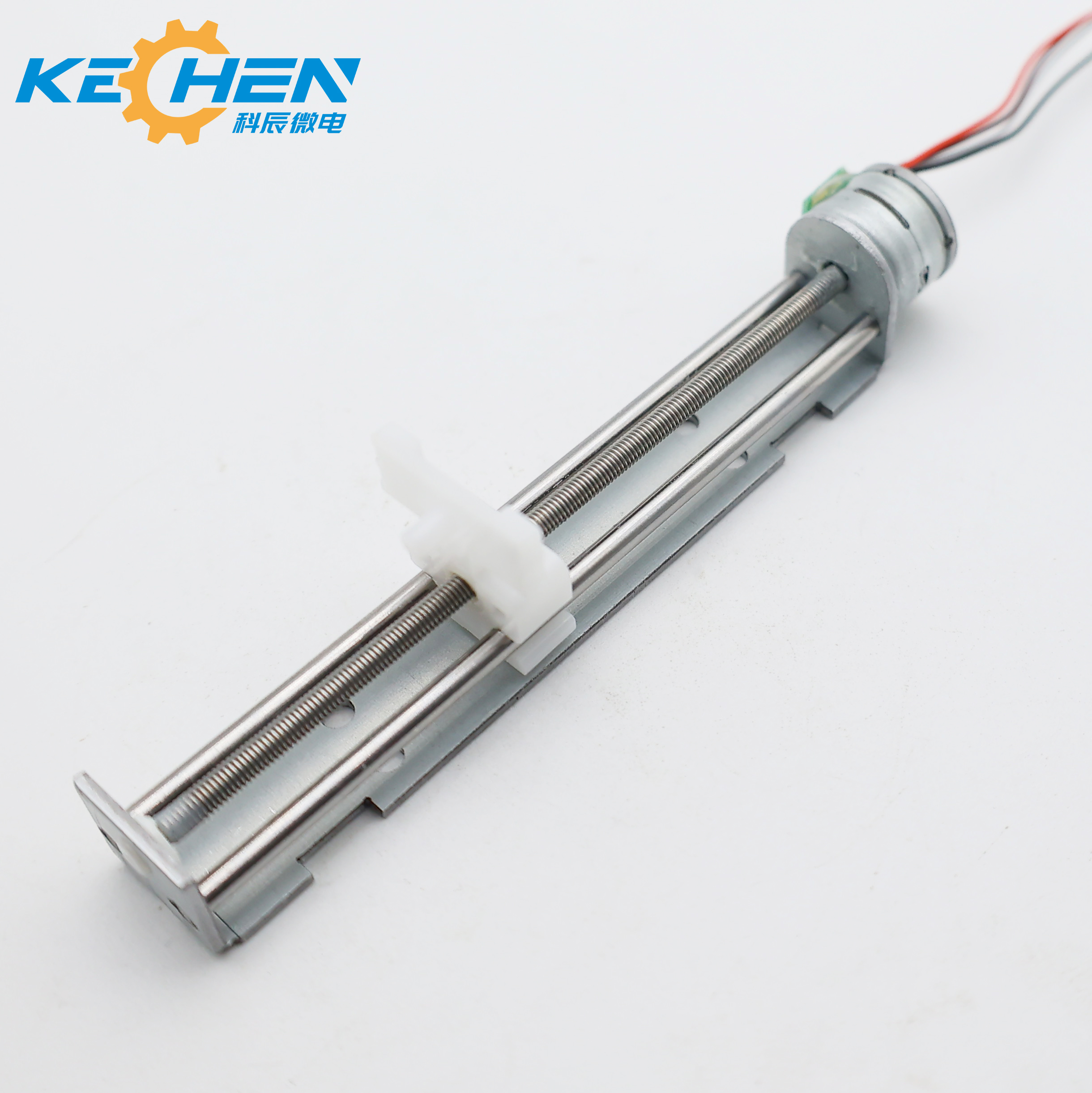 DC 5V/9V/12V 2-Phase 4-Wire Stepper Motor 90mm Stroke Linear Rail 18 Degree DIY Laser Step Angle Lead Screw Actuator Nut Slider