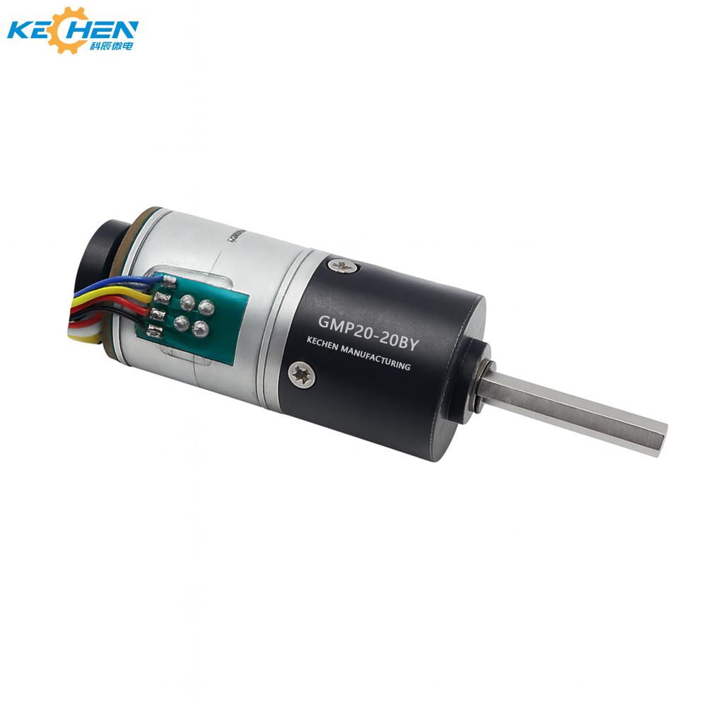 GMP20-20BY PM Industrial Stepper Motor Encoder 12V 150RPM 15Ohm Geared 20mm NEMA 8 0.05-0.5Nm Torque 2-Phase Medical Infusion
