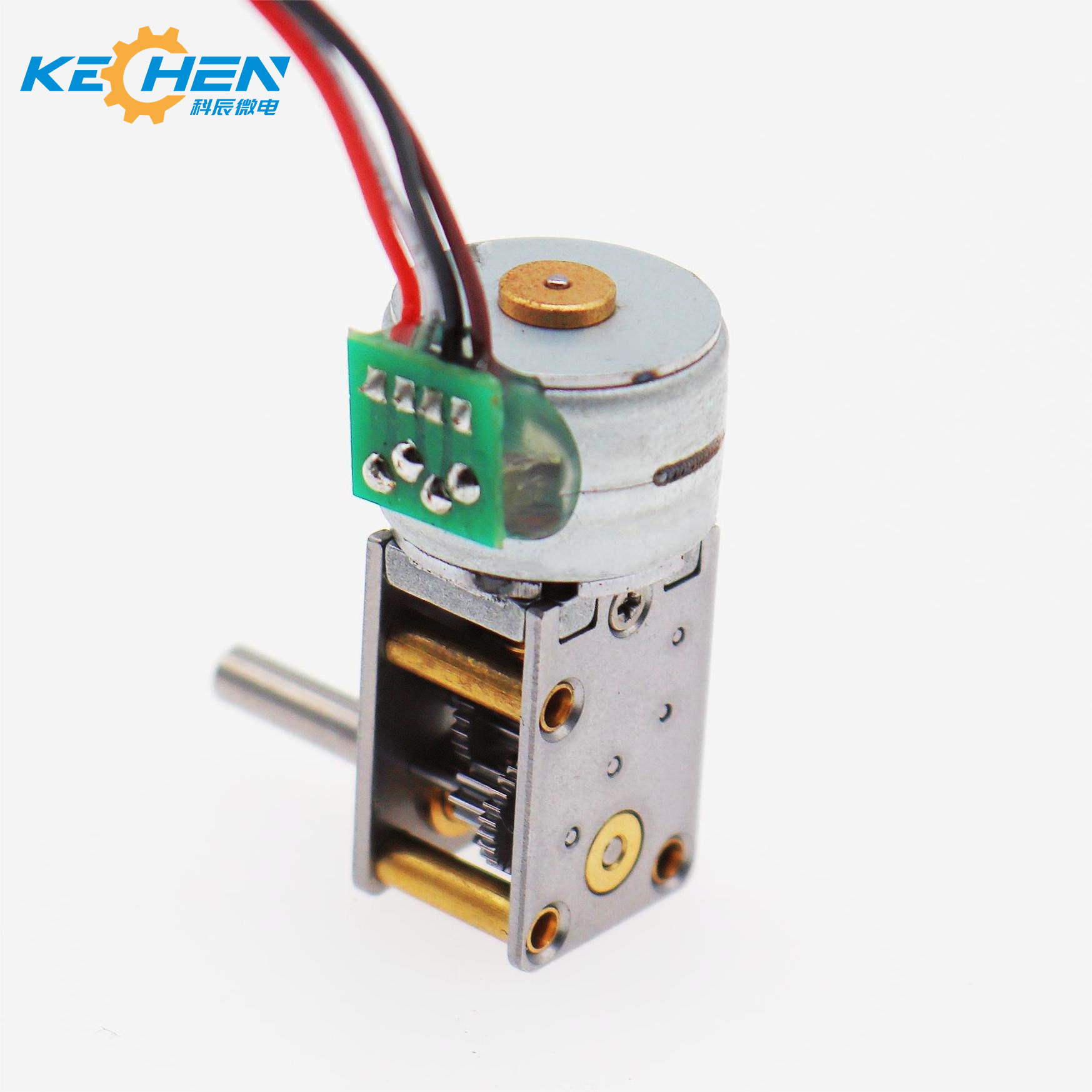 15mm Brushless Precision Micro Gear Motor Stepper Motor Permanent Magnet Metal Worm Gear Pumping Switch Valves Monitoring