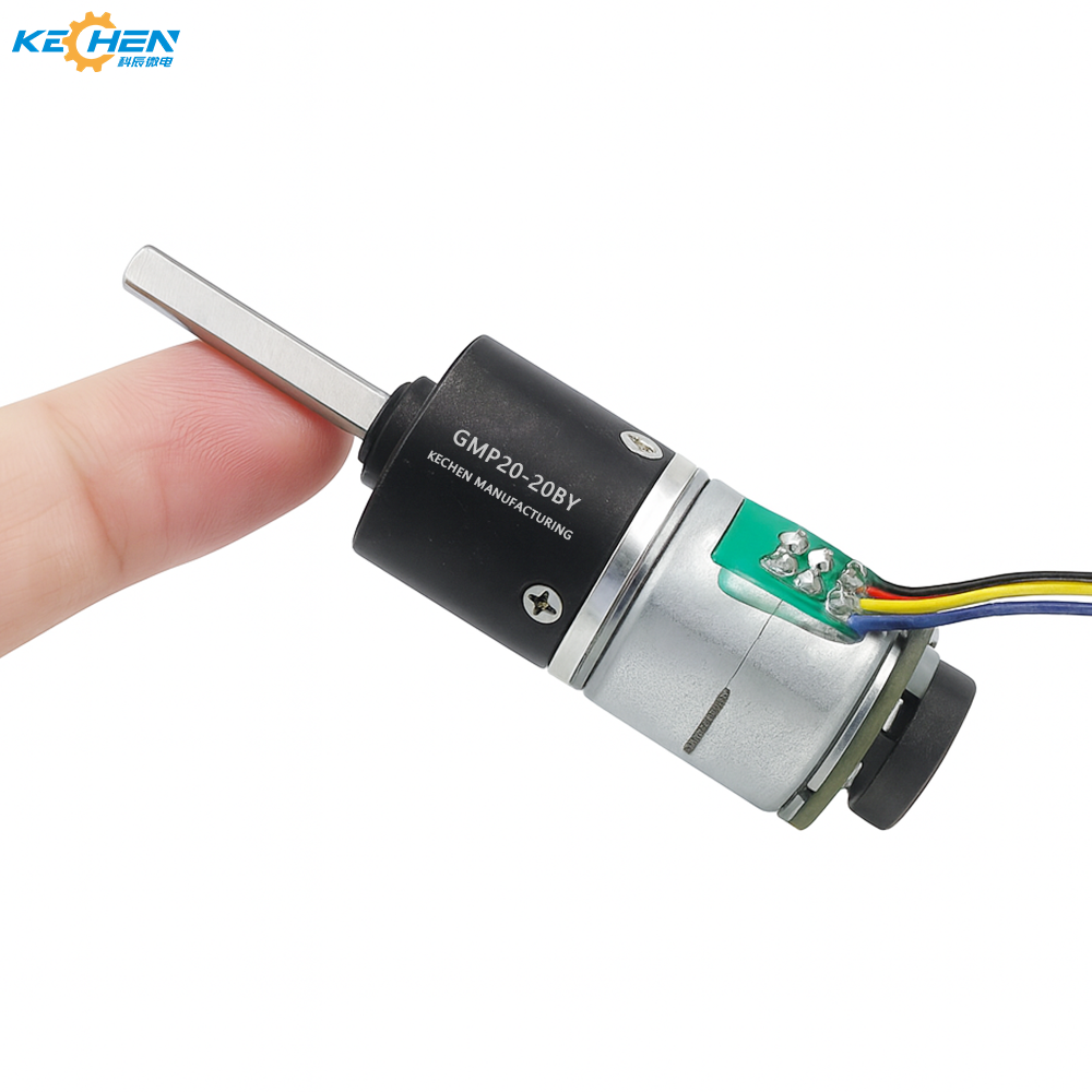 GMP20-20BY PM Industrial Stepper Motor Encoder 12V 150RPM 15Ohm Geared 20mm NEMA 8 0.05-0.5Nm Torque 2-Phase Medical Infusion