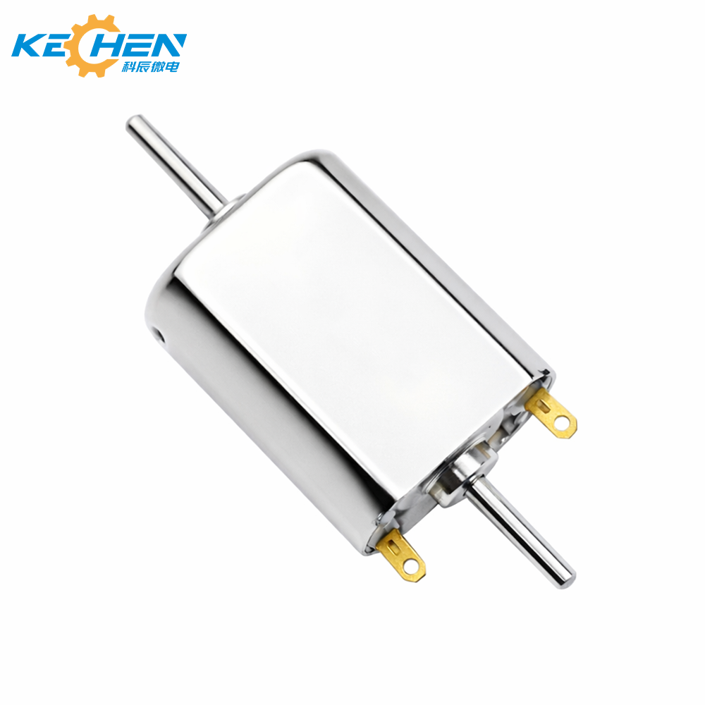 High Speed 130 Micro DC 6V-12V Toy Motor with 10000 Rpm Double Output Shaft Home Appliance Motor Permanent Magnet Construction