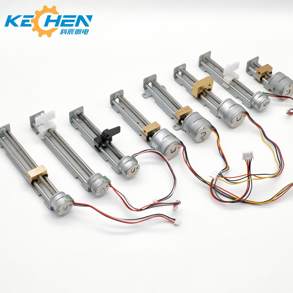 Keshuo Factory 20BY PM Stepper Motor 12V Linear Stepper Motor Propulsion Light Needle Moving Tester Stand Sliding Table