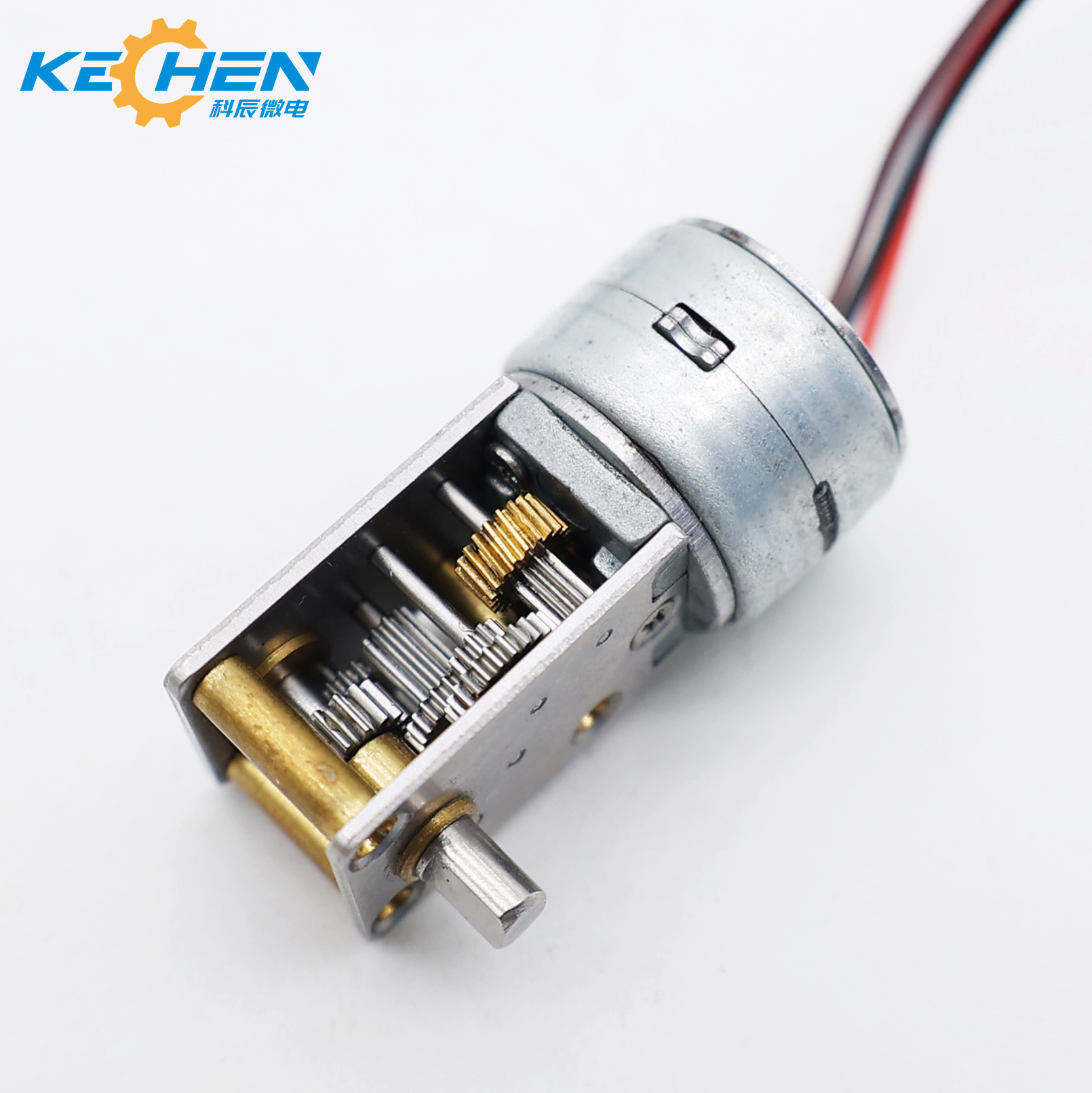 15mm Brushless Precision Micro Gear Motor Stepper Motor Permanent Magnet Metal Worm Gear Pumping Switch Valves Monitoring