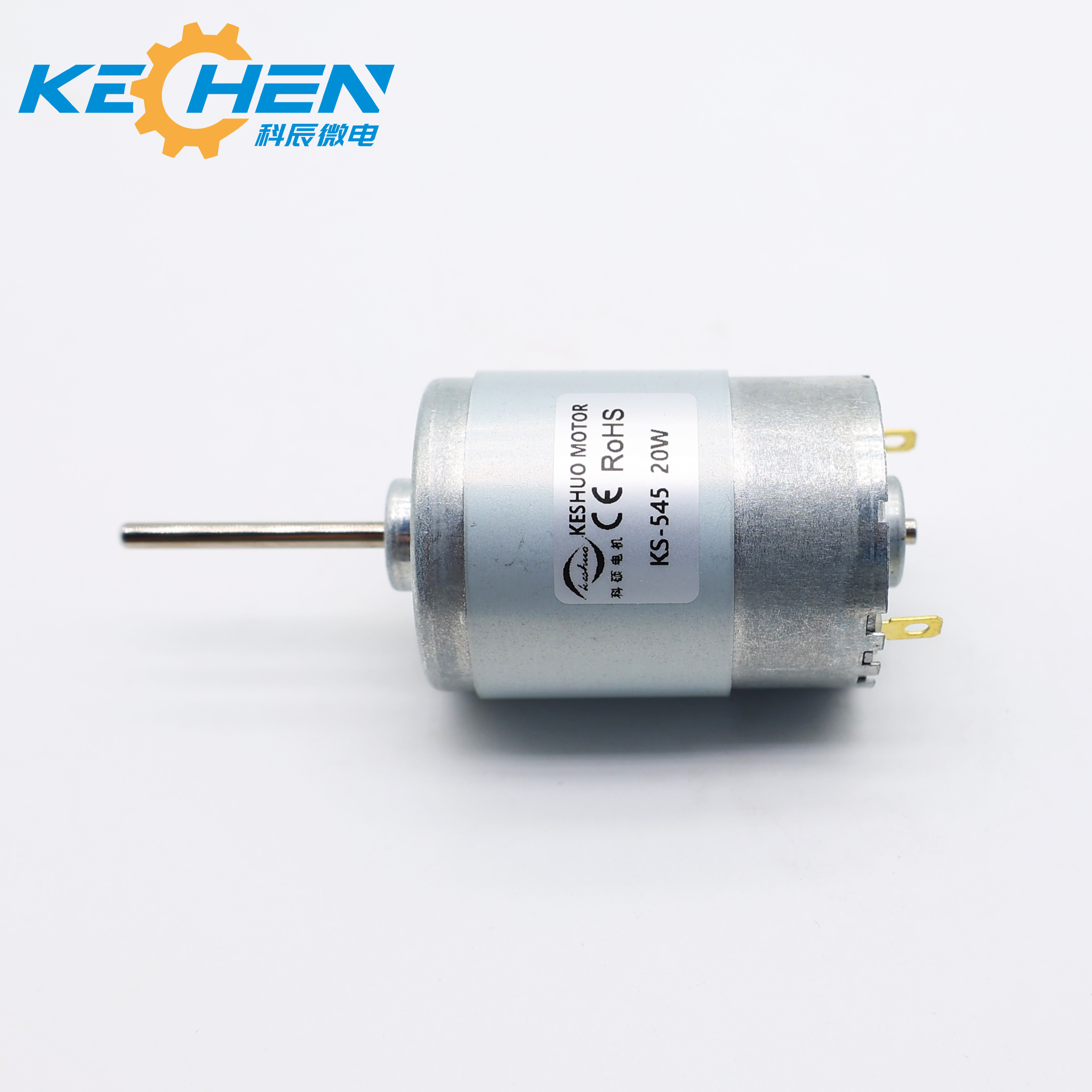 12V 24V Brushed DC Motor with Long 36mm RS 545 Shaft 12000rpm Speed Smart Home Compatible Permanent Magnet for Home Appliances