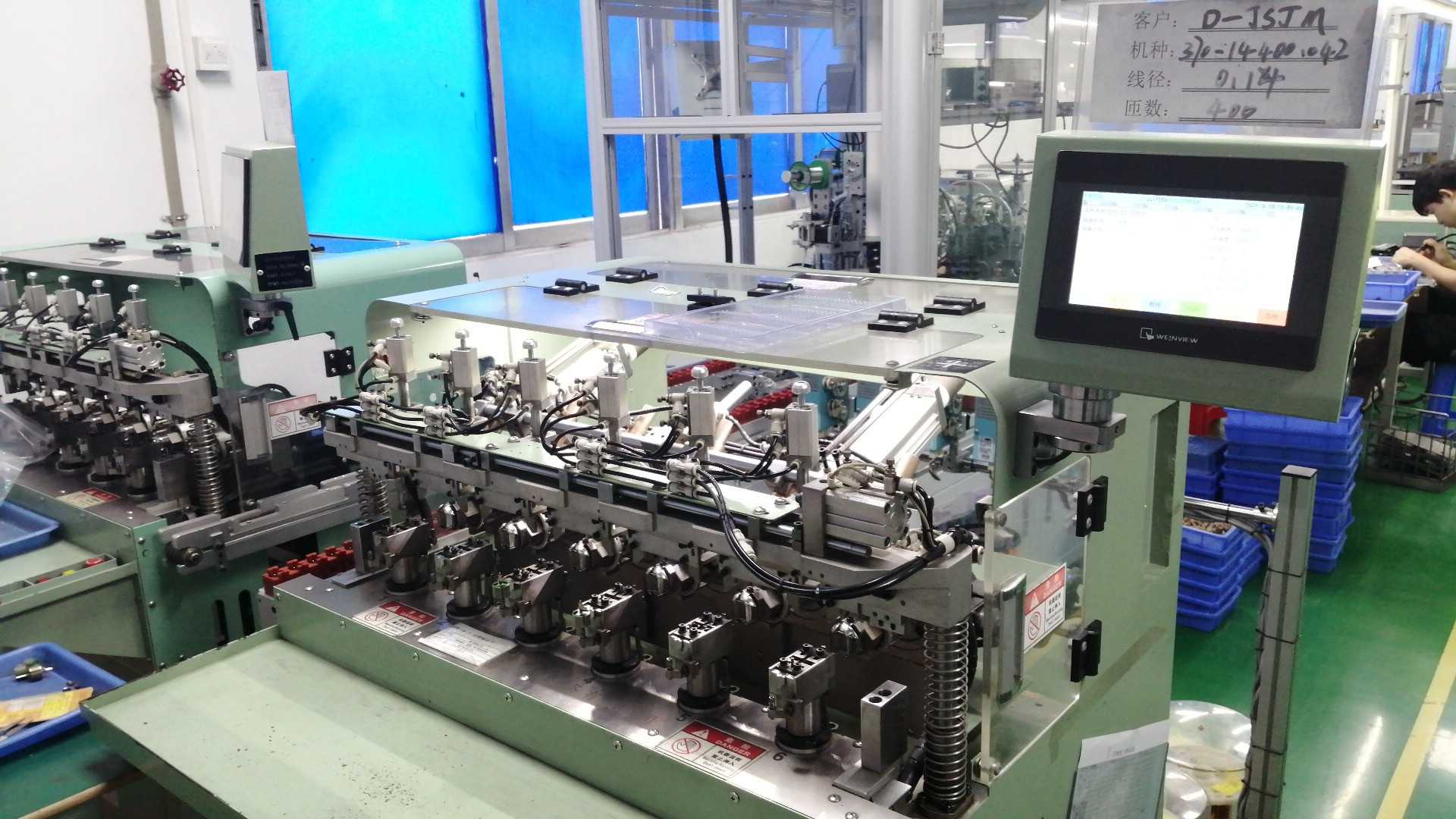 Automatic coil winding machine for stator manufacturing