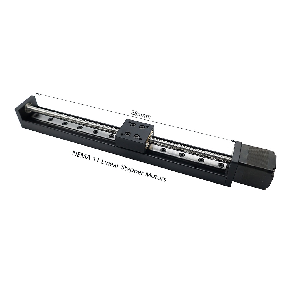 Nema 11 Hybrid Stepper Motor for High Precision 3D Printer & CNC Machines Custom Stroke Linear Actuator-50mm 100mm 250mm