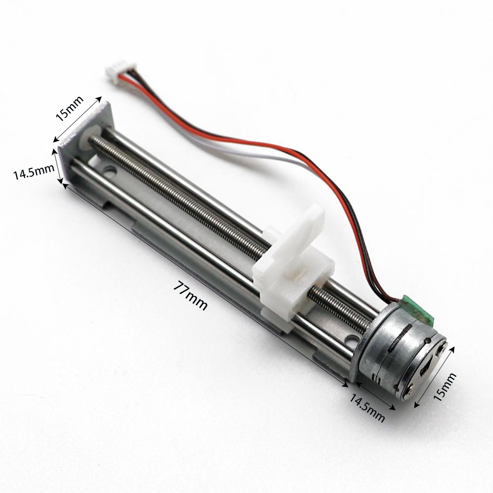 15mm 77mm Motor Micro Linear Stepper Motor for Medical Devices