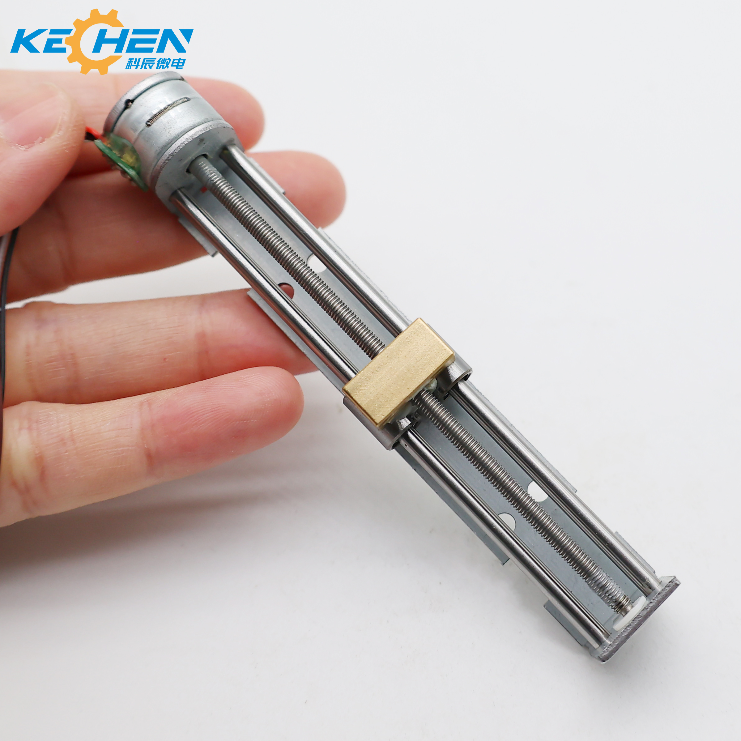 Micro Linear Stepper Motor 90mm Permanent Magnet for 3D Printing 3-24V DV 2-Phase Propulsion Motor