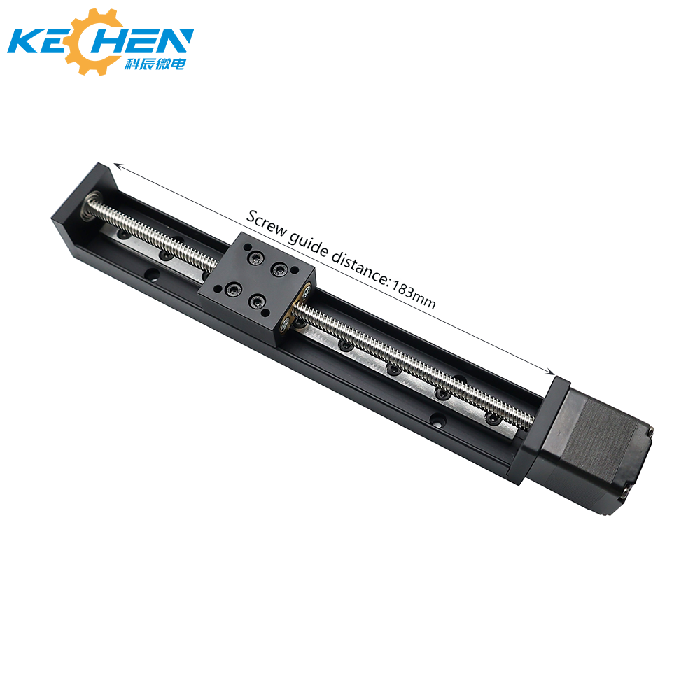 Nema 11 Hybrid Linear Actuator Custom Stroke 50mm 100mm 250mm High Precision Stepper Motors with Linear Guide Rail
