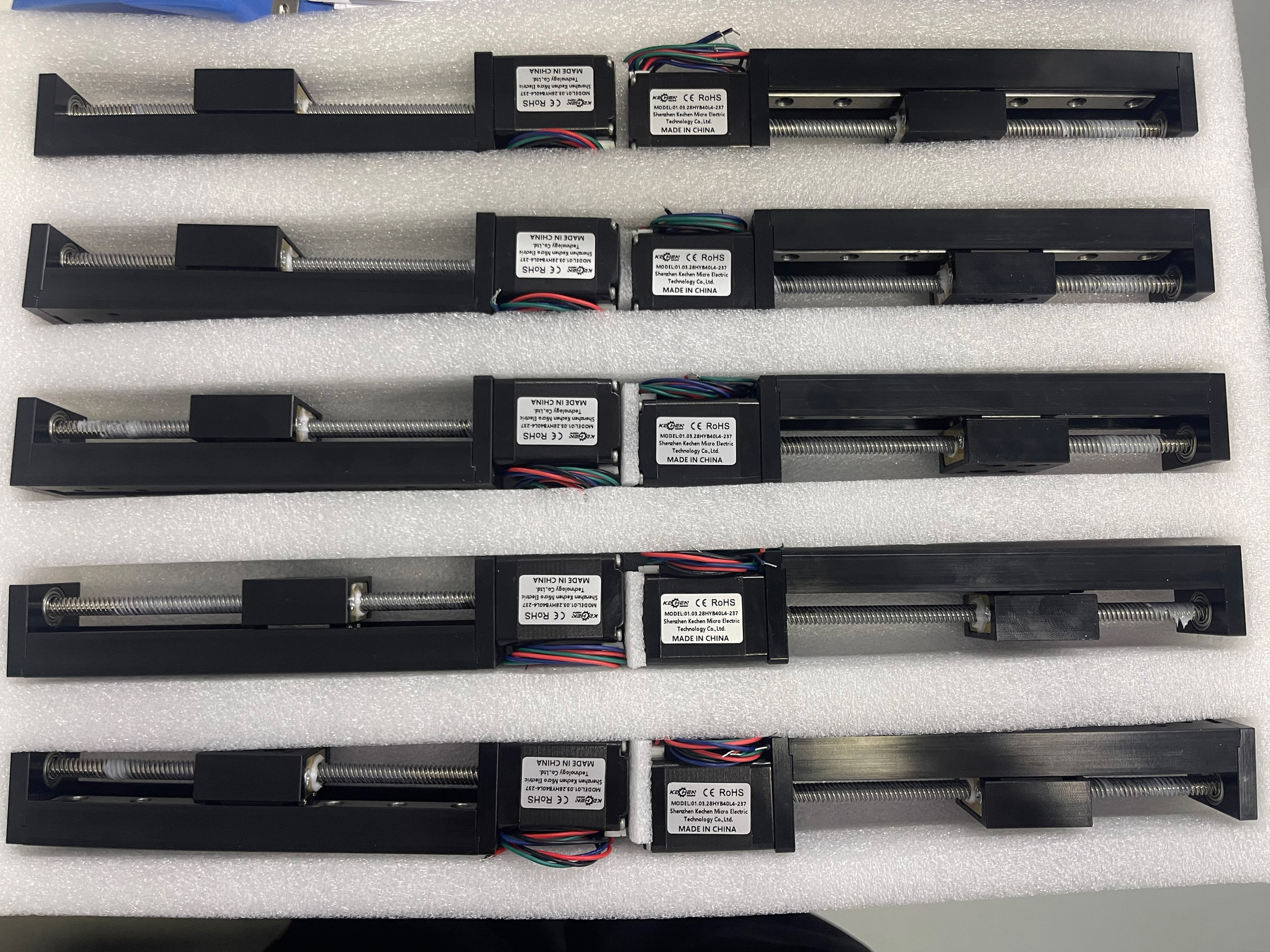 28mm Lead Screw Linear Stepper 50mm 100mm 150mm 200mm 250mm 300mm Distance Lead NEMA 11 Linear Stepper Motor for 3D Printer