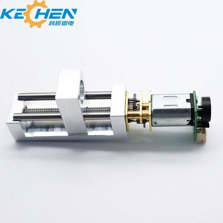 2.4V Brush Micro DC N20 Gear Motor GM12-N20VA M3 Threaded Shaft 12mm Diameter Permanent Magnet Construction for Electric Bicycle