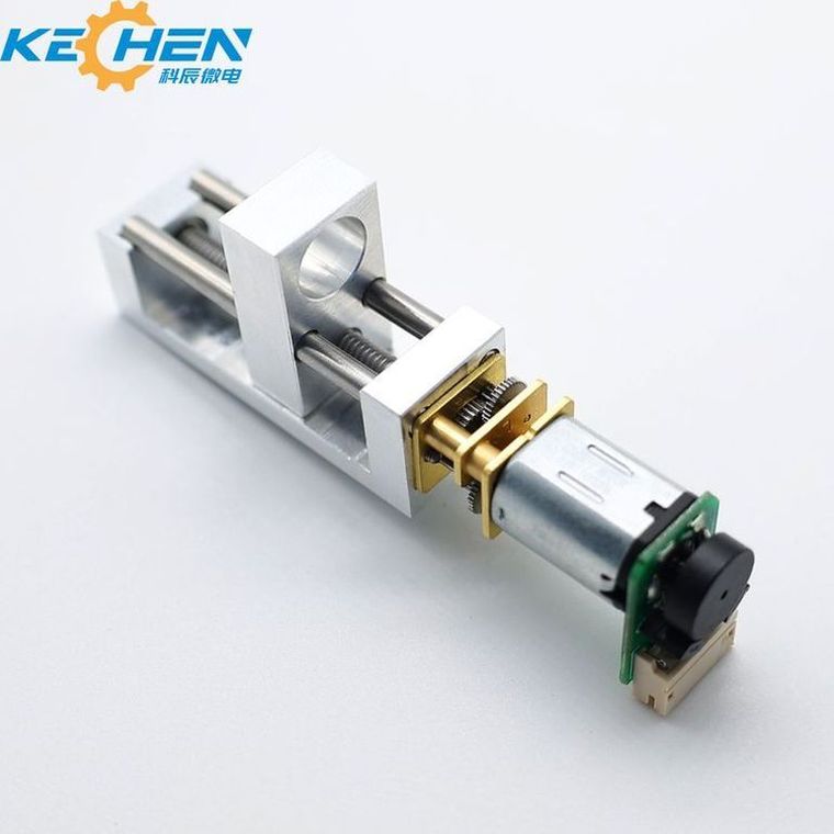 2.4V Brush Micro DC N20 Gear Motor GM12-N20VA M3 Threaded Shaft 12mm Diameter Permanent Magnet Construction for Electric Bicycle