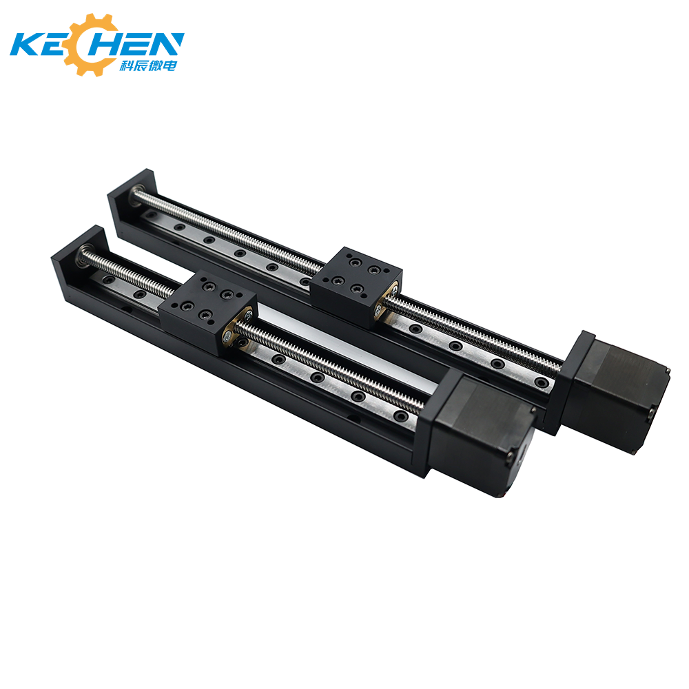 Custom Hybrid Stepper Motor Linear Actuator Nema 11 3V-24V 0.9/1.8 Step Angle 50mm 100mm 250mm High Precision Guide Rail for