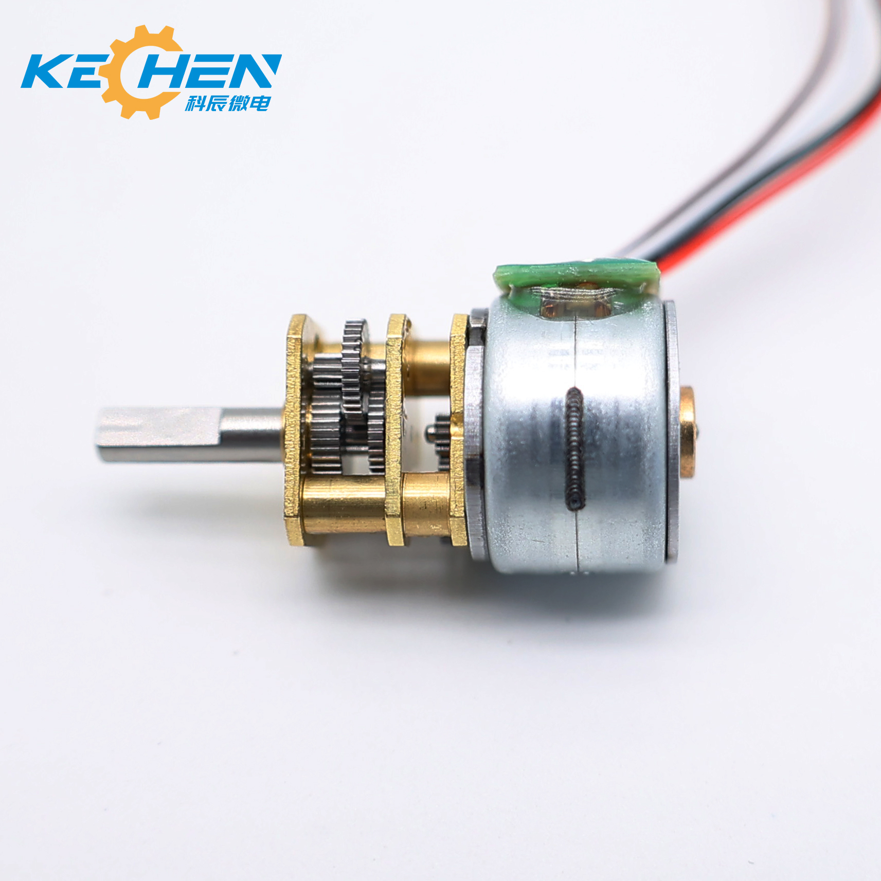 ROHS ISO13485 Certified 15mm Micro DC Stepper Motor with Gearbox Permanent Magnet Product Category Stepper Motors