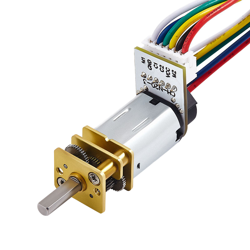 12mm GM12-N20 3v 200rpm Micro Metal Gear Dc Motor with Encoder for Robots