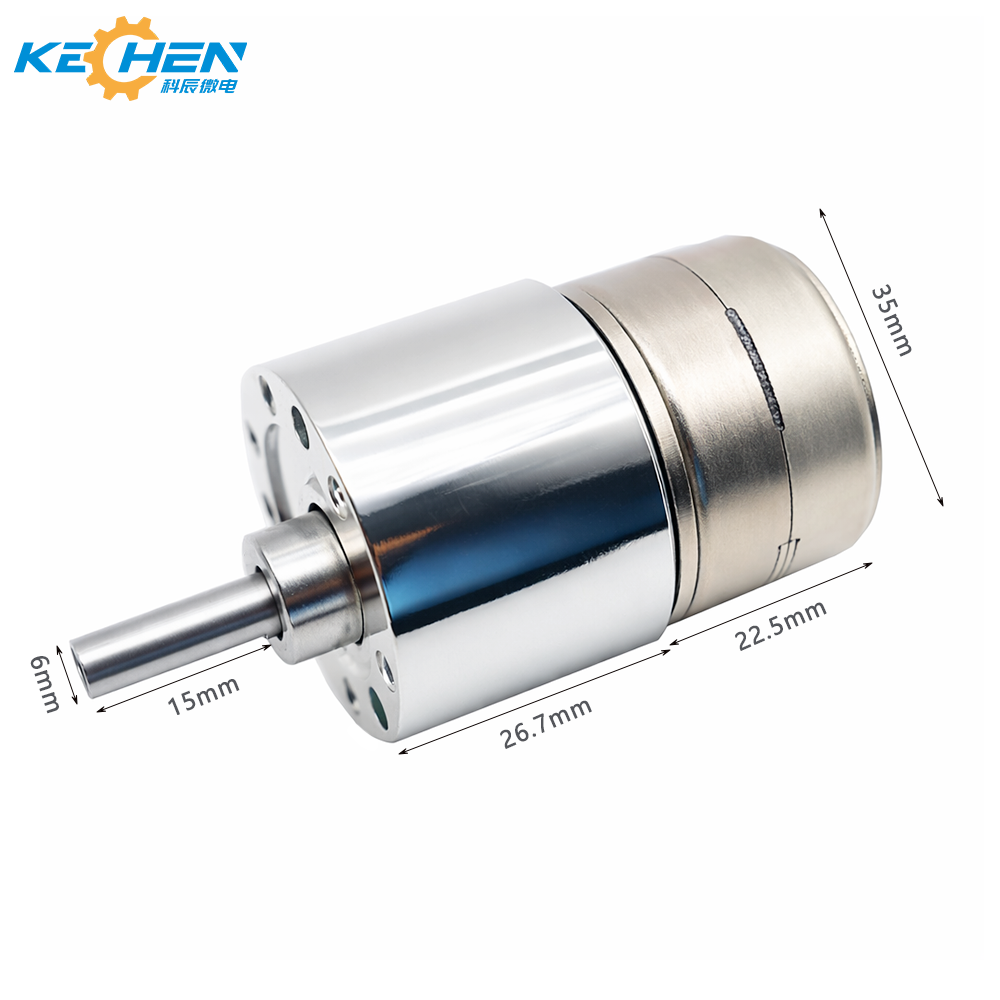 35mm Nema Industrial Linear Stepper Motor with GM37 Gearbox DC Power ROHS Certified Permanent Magnet