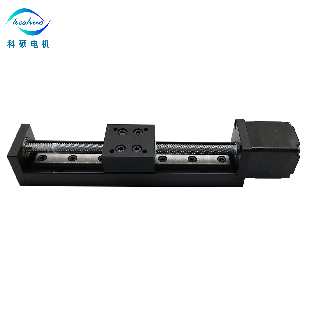 NEMA 11 Hybrid Stepper Motor Linear Stage Actuator with Mini Slide Table and 50mm/100mm/150mm/200mm Square Linear Rails