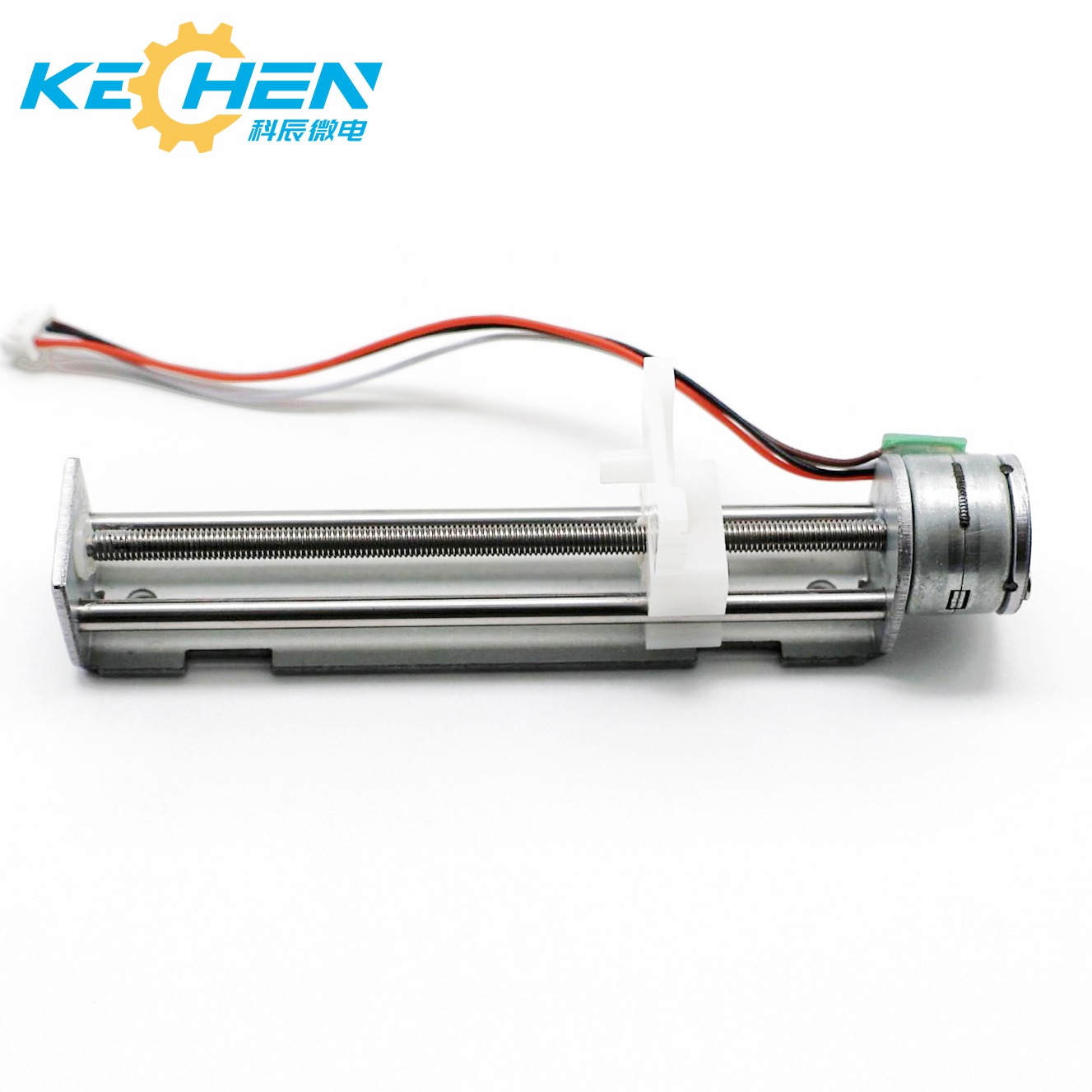 15mm Linear Permanent Magnet Stepper Motor with M3 Screw Threaded Rod for Plotter Printer Slide M3 Screw Slide Motor