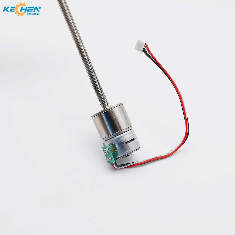 15mm Permanent Magnet Stepper Motor Mini Precision Gearbox DC 5V 0.2Nm Torque M3 Lead Screw for Smart Door Locks Medical