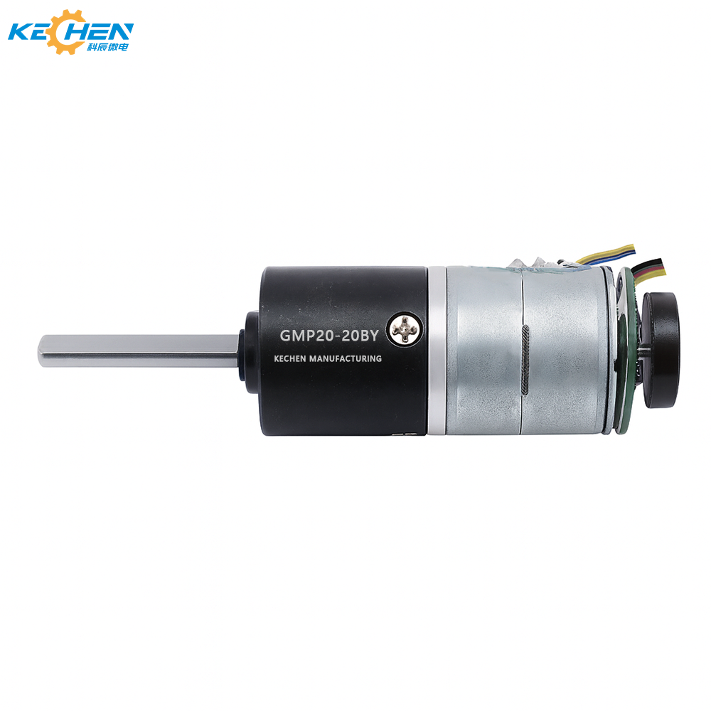 GMP20-20BY High Precision Micro Stepper Motor with Encoder SM20 Planetary Permanent Magnet DC 12V NEMA 8 for Medical Pumps