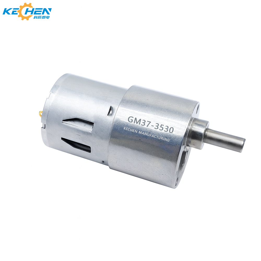 3530 35mm Brush DC Permanent Magnet Gear Motor 12V 150rpm 37mm Spur Gear High Torque Metal Gearbox for Smart Devices
