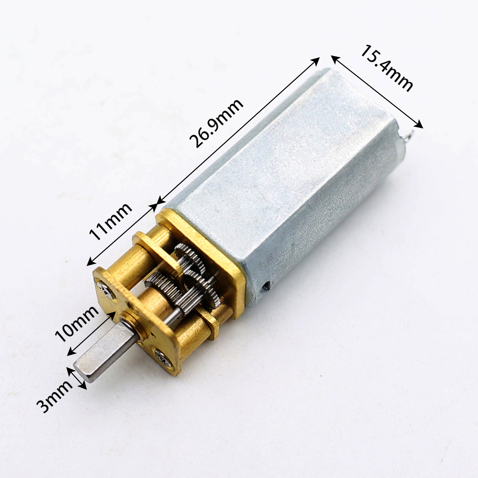 Customized GM13-050SH Brush DC Permanent Magnet Miniature Metal Gear Speed Reduction Motor 3V/6V/12V/24V Home Appliance Home