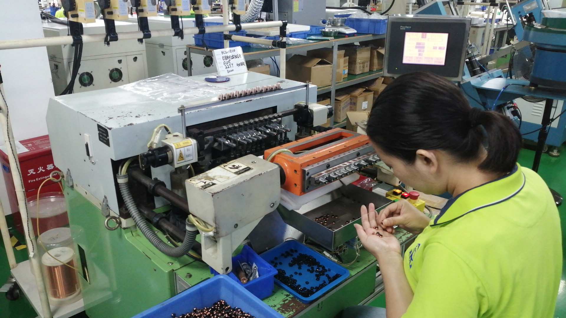 Automated coil winding for brushless DC motor manufacturing